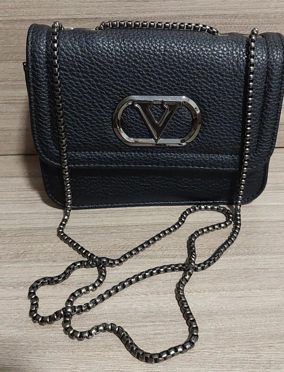 Bolsa de Ombro com Corrente - Foto 2