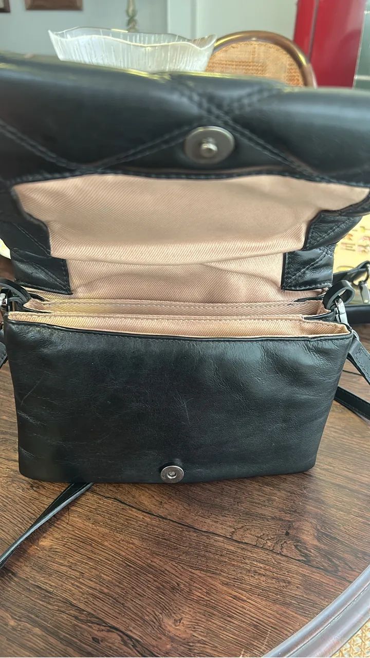 Bolsa 100% couro - Foto 3