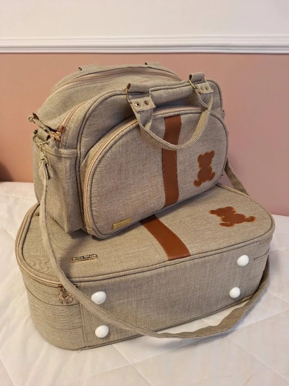 Conjunto de Bolsas para Bebê  - Foto 5