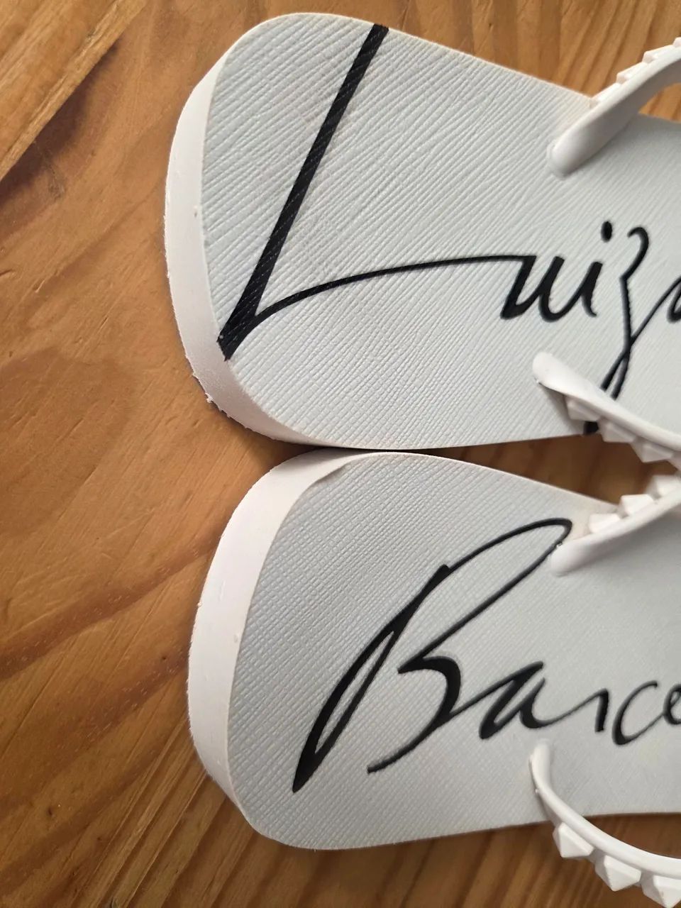 Chinelo Luiza Barcelos Branco 37/38 - Foto 5