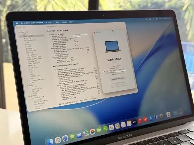 MacBook Air M1 13 A2337 8GB 512GB Cinza Caixa Original - Notebooks MacBook Air M1 13 A2337 8GB 512GB Cinza Caixa Original - Notebooks