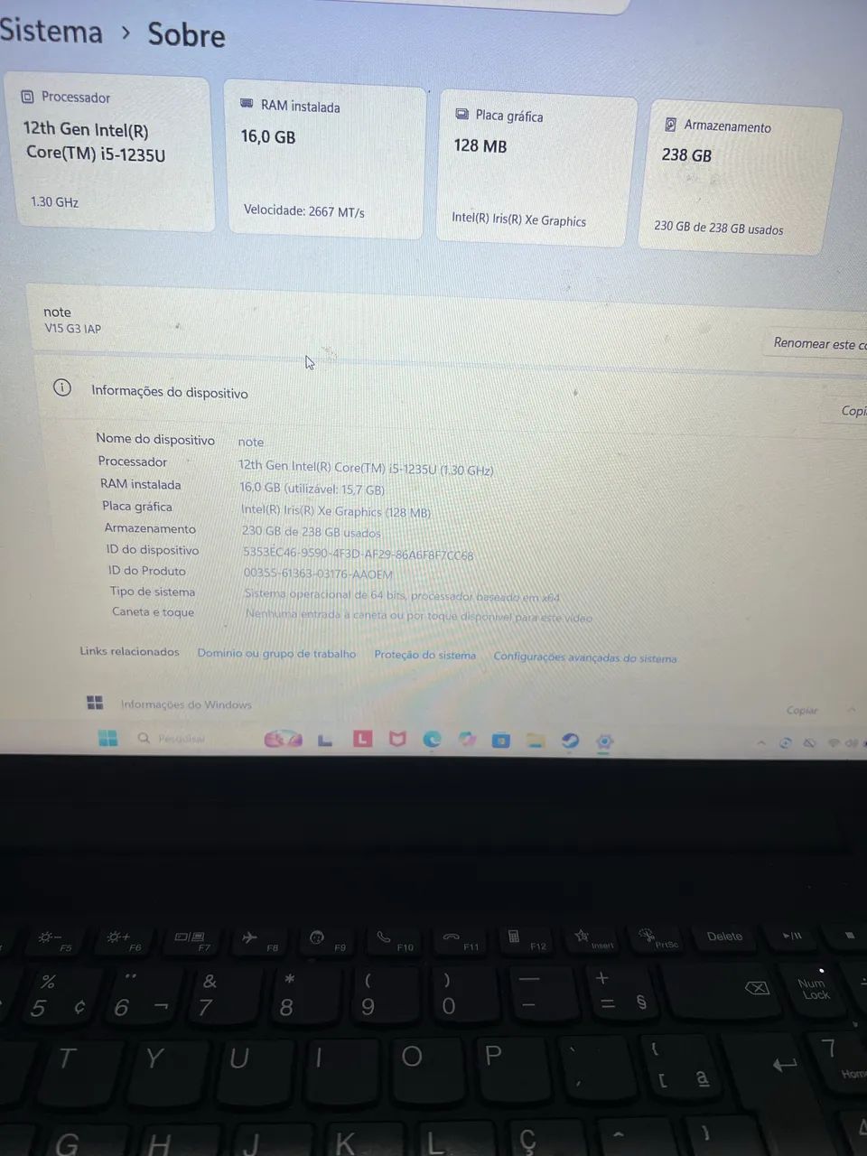 Notebook Lenovo  - Foto 3