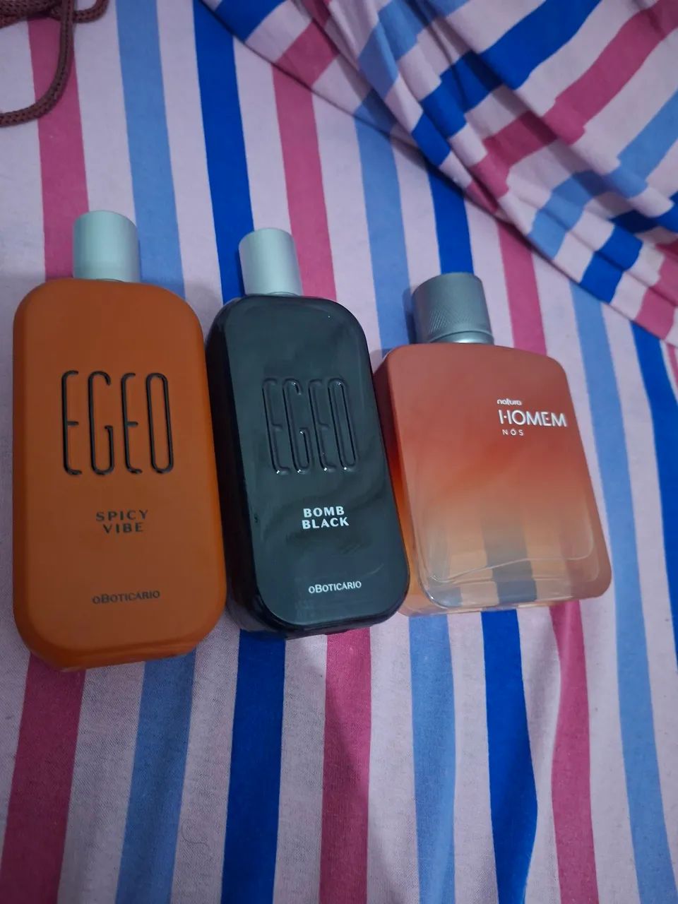 Perfumes pouco usados 