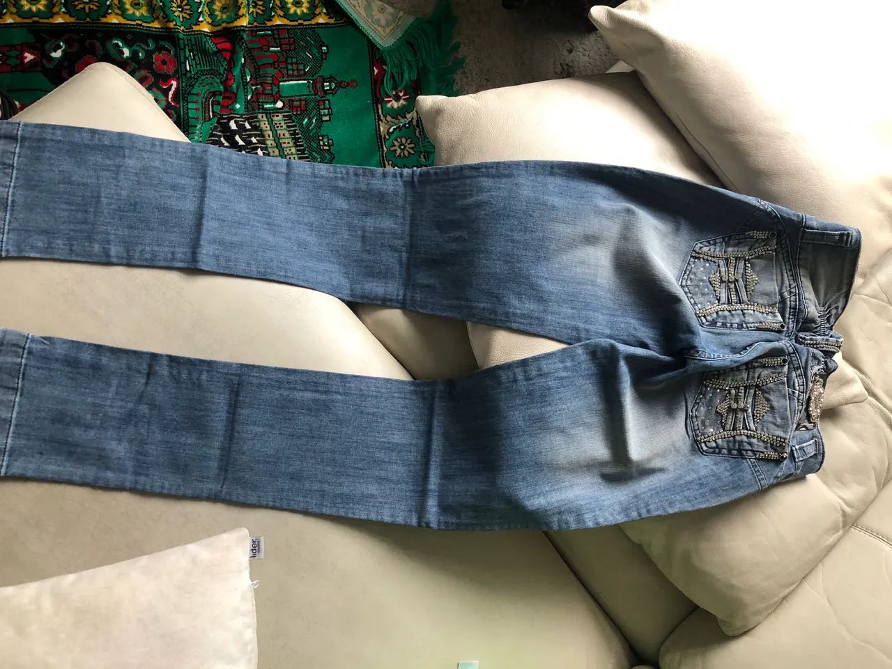 Calça Jeans Marca PitBull Original número 36 - Foto 5
