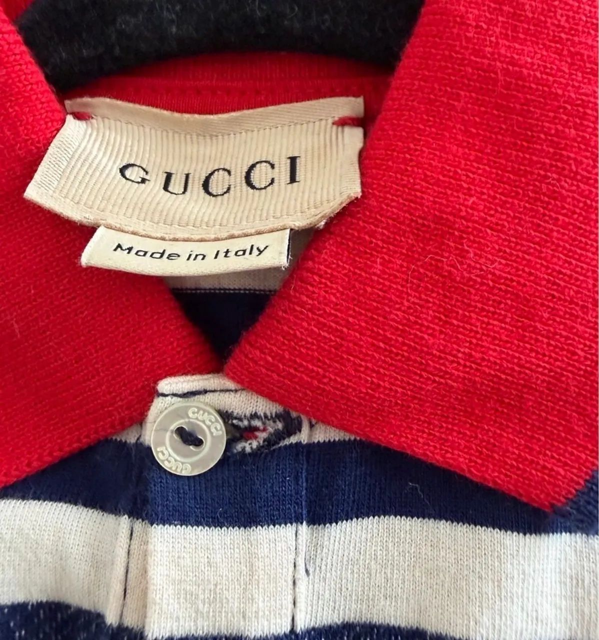 macacão gucci kids listrado - Foto 3