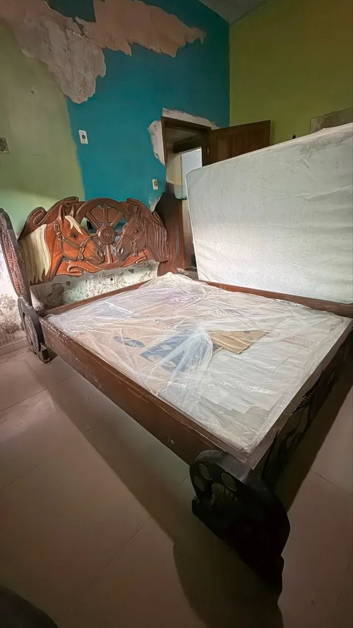 Base de Cama Artesanal Cavalo  - Foto 4