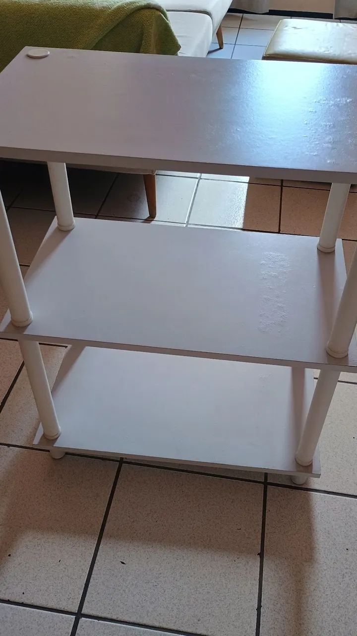 Móveil branco madeira 