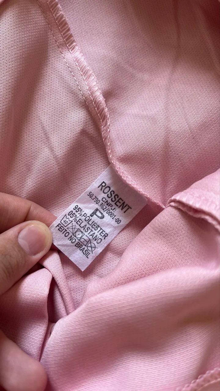 Short alfaiataria rosa  - Foto 4