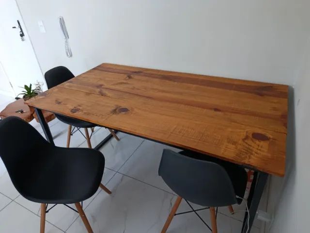 Mesa estilo industrial  - Foto 3