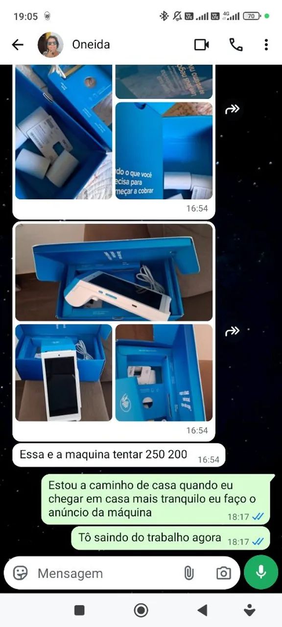 Point smart 2 maquininha de cartão oportunidade  - Foto 5