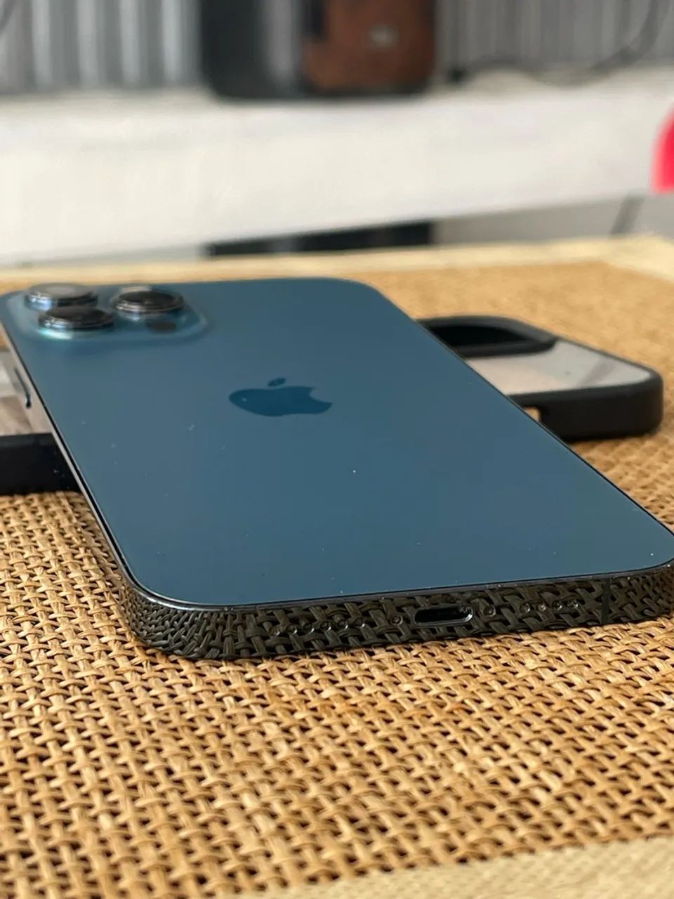iPhone 12 ProMax, 512GB, azul, 71% Bateria. Face ID OFF - Foto 4