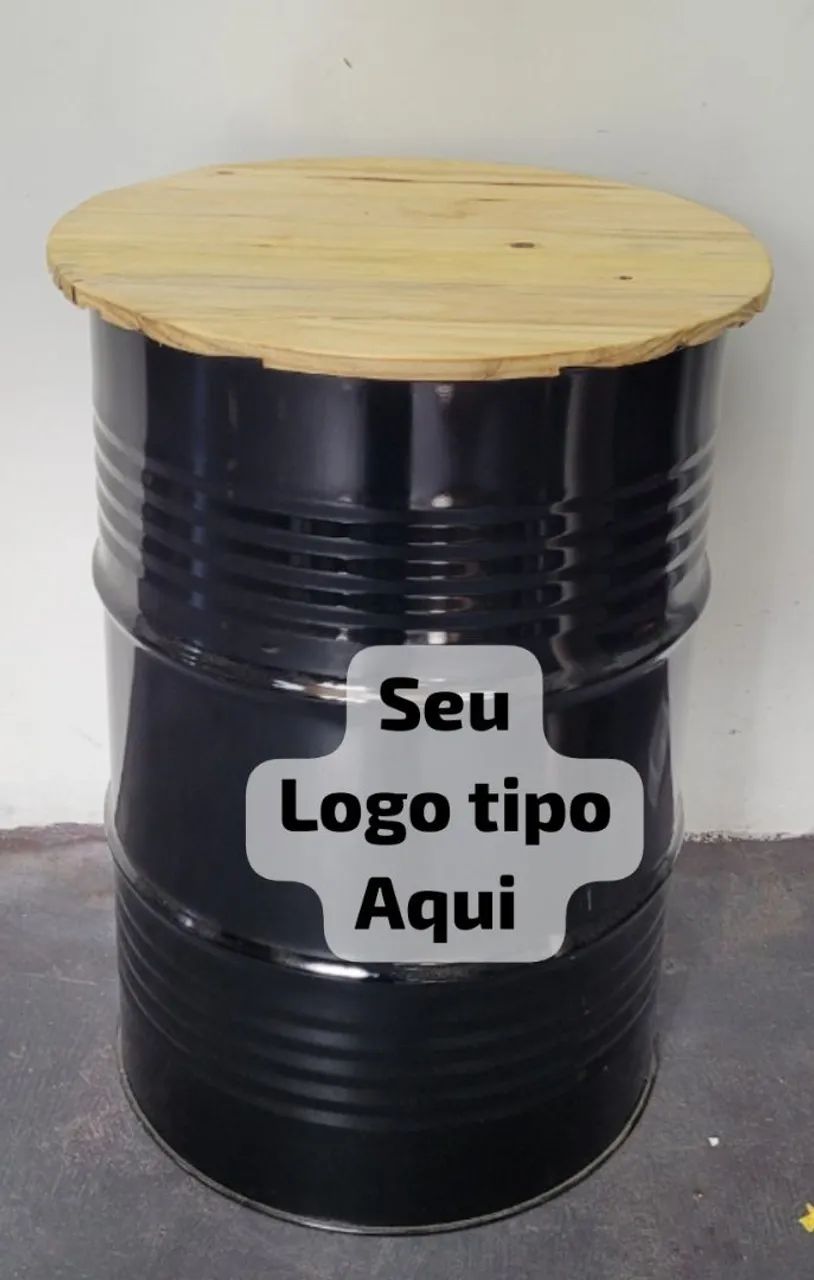 Mesa de Tambor personalizado barril decorativo 