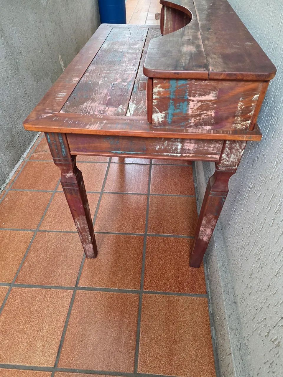 Mesa maciça em péroba rosa - Foto 2