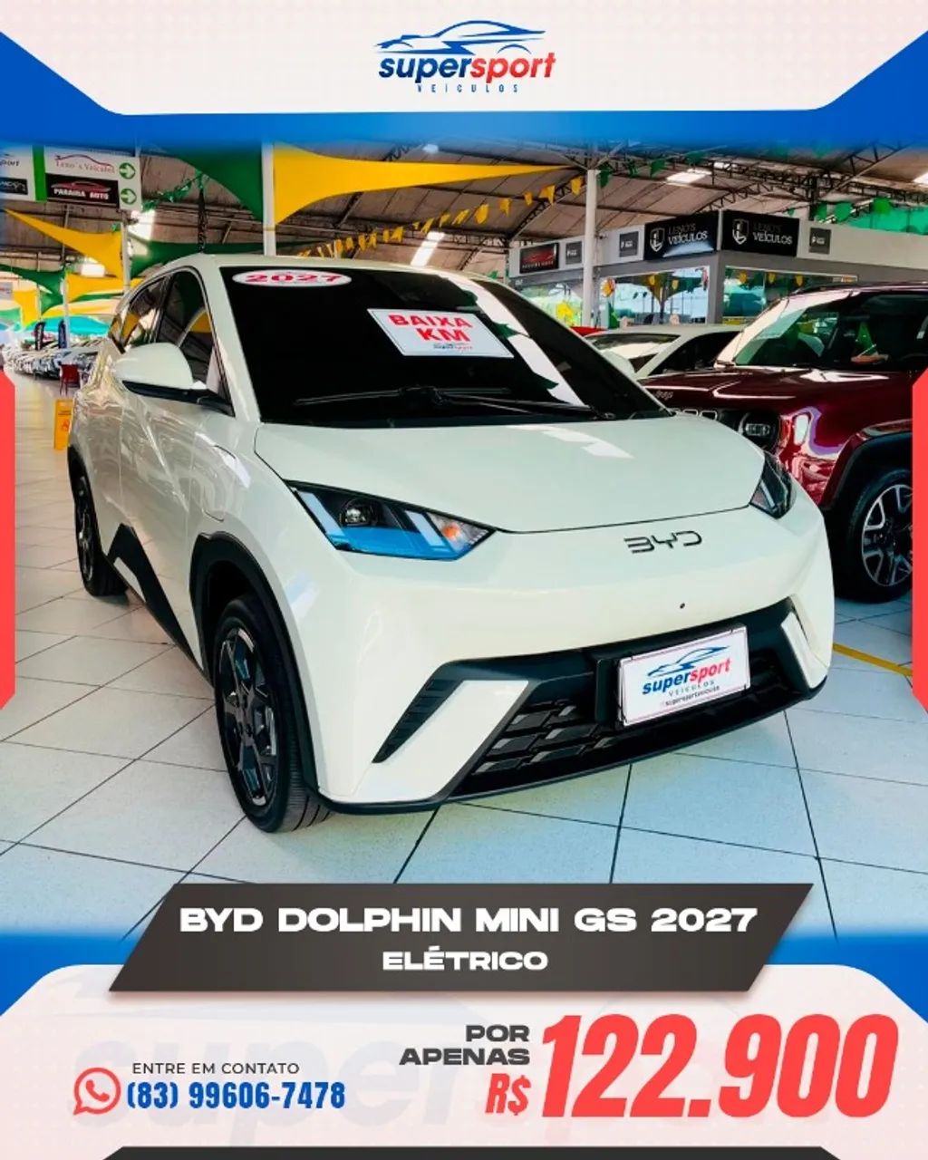 BYD Dolphin Dolphin Mini (Elétrico) 2027