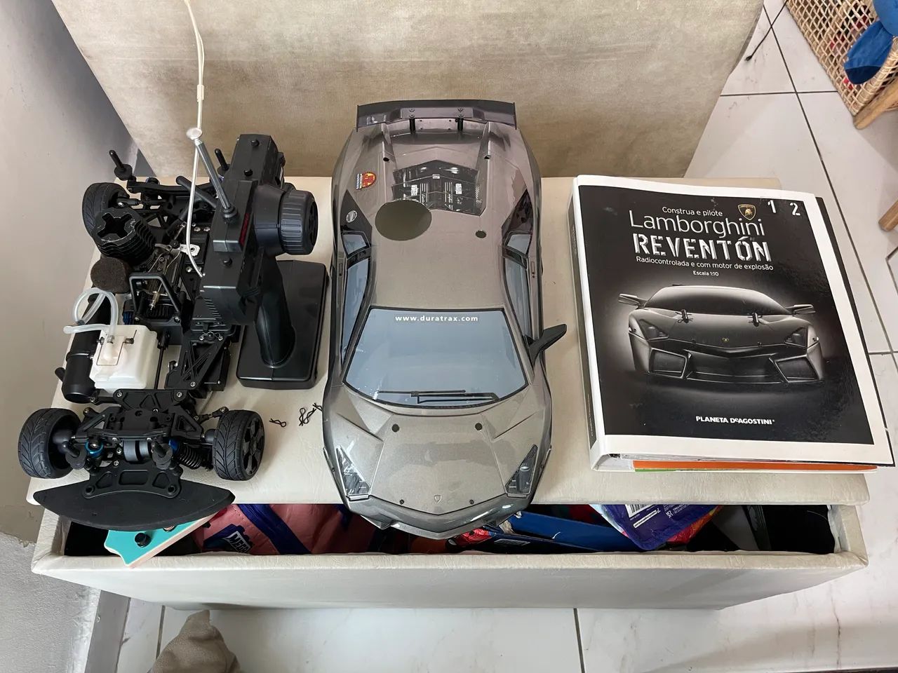 Lamborghini Magazine セット (20-24,30号) Automodelo 1/10 Lamborghini Reventon Duratrax - Hobbies e coleções