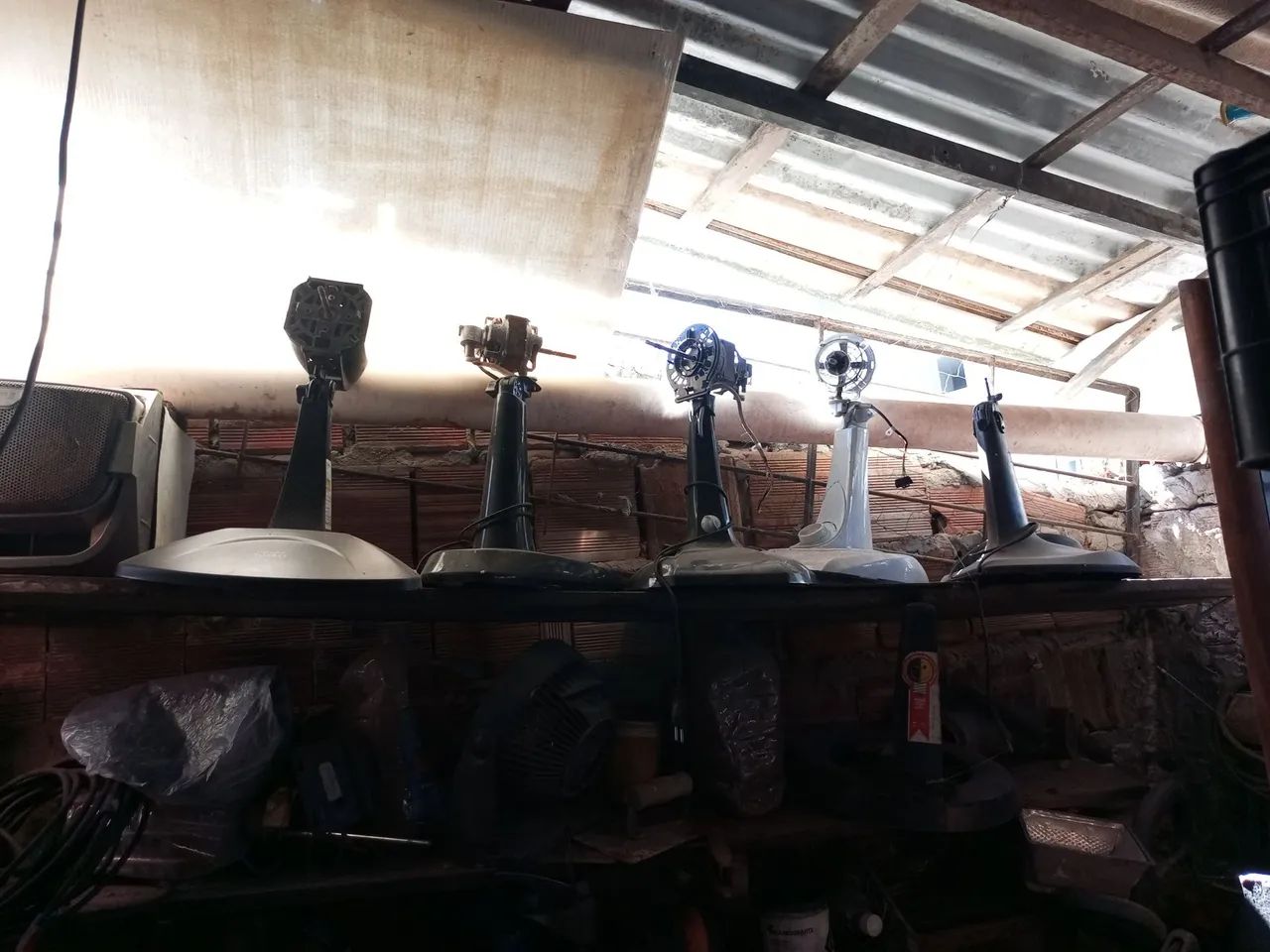 Desapegando de peças de ventiladores 