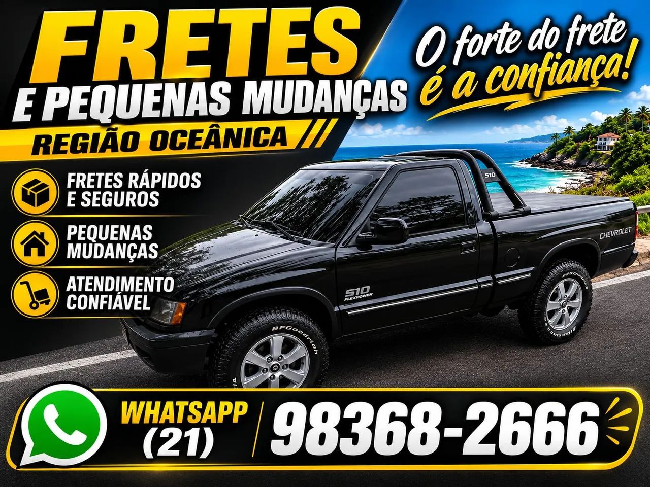 Fretes Niterói e região 