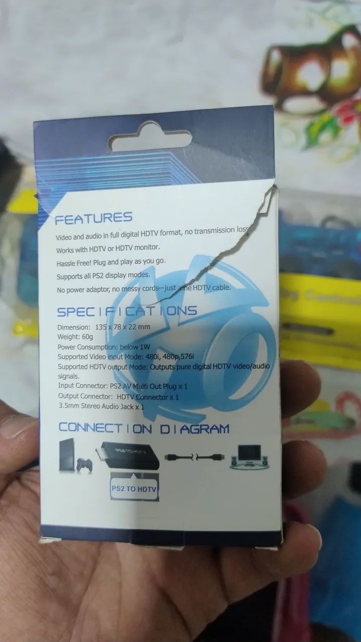 2 Controle de PS2 + um conversor de PS2 para HDMI - Foto 4