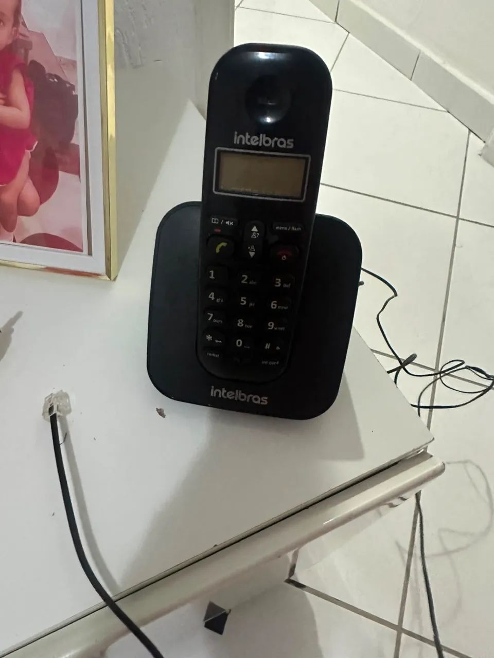 Telefone sem fio intelbras com ramal  - Foto 5