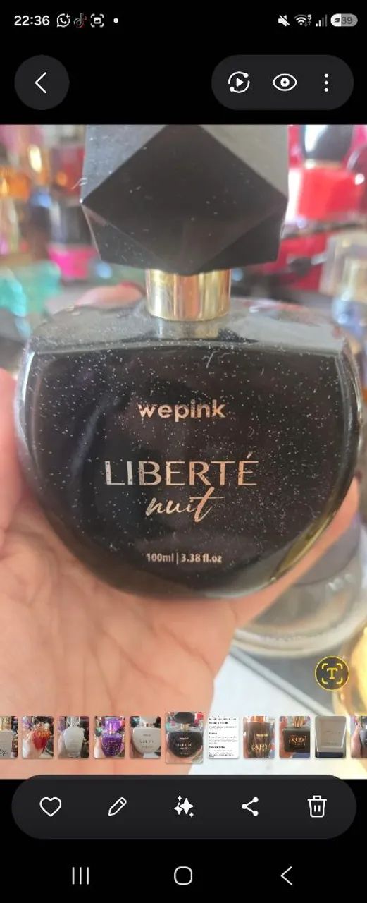 Perfume Wepink Liberté Nuit