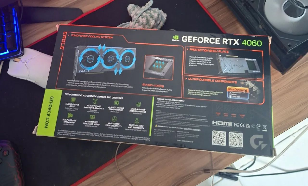Rtx 4060 OC Gigabyte triple fan - Foto 4