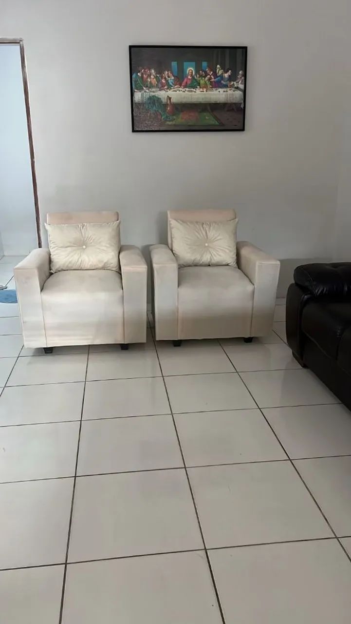 Conjunto de poltronas cores a escolher 