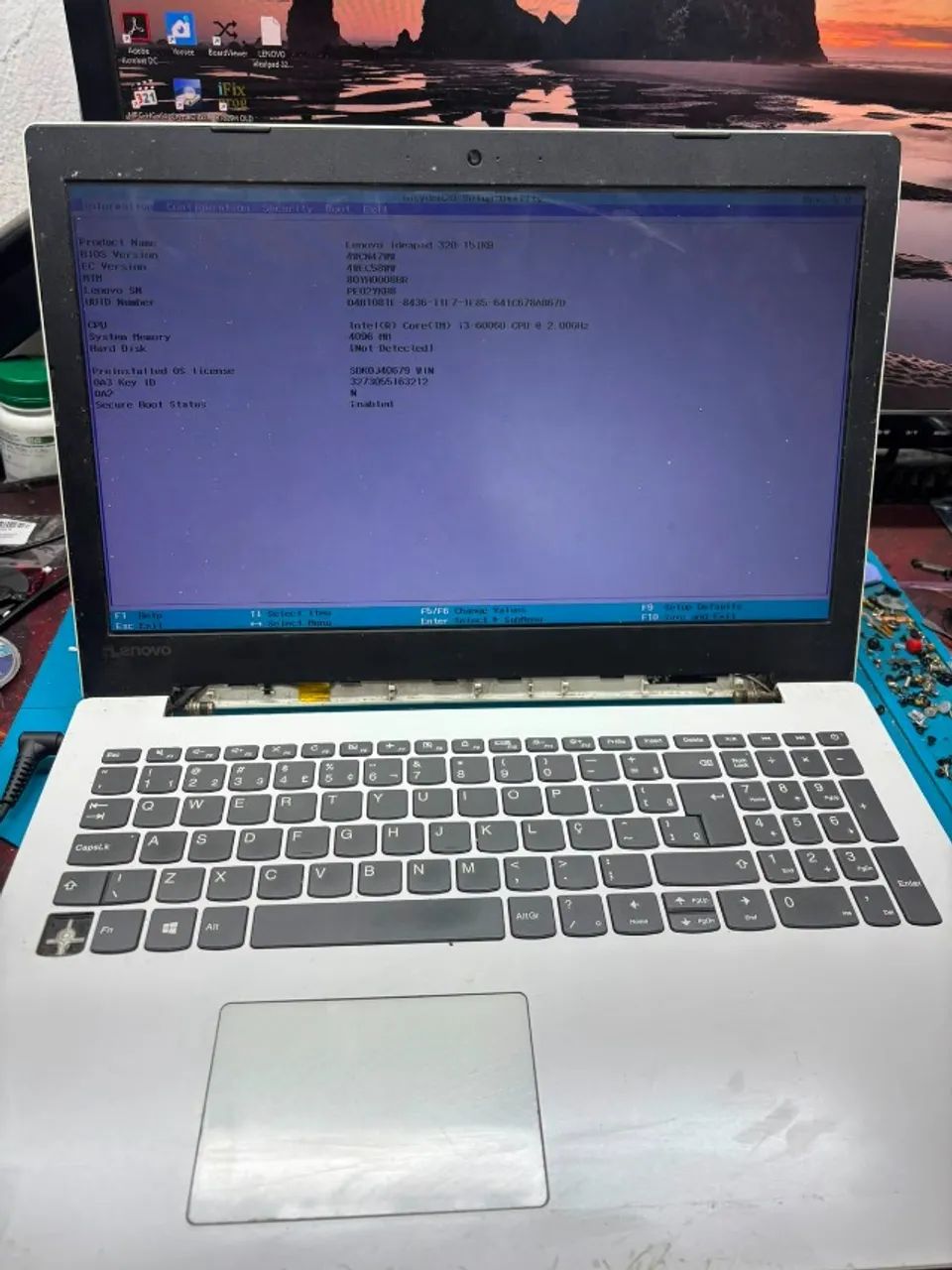 Notebook Lenovo i3 no estado - Foto 2