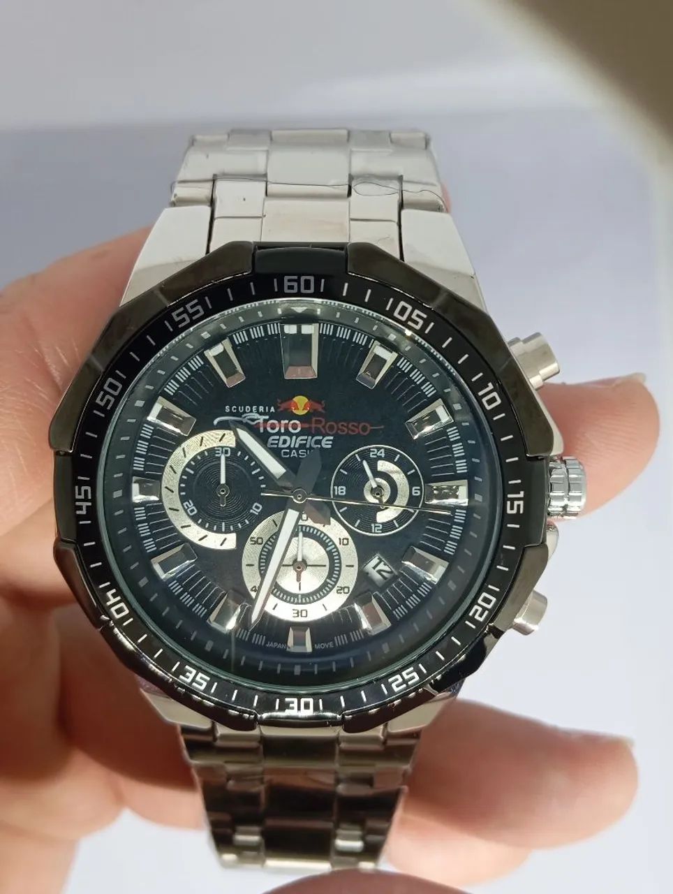 Relógio Casio edifício, 1 linha,todos os ponteiros funcional - Foto 3