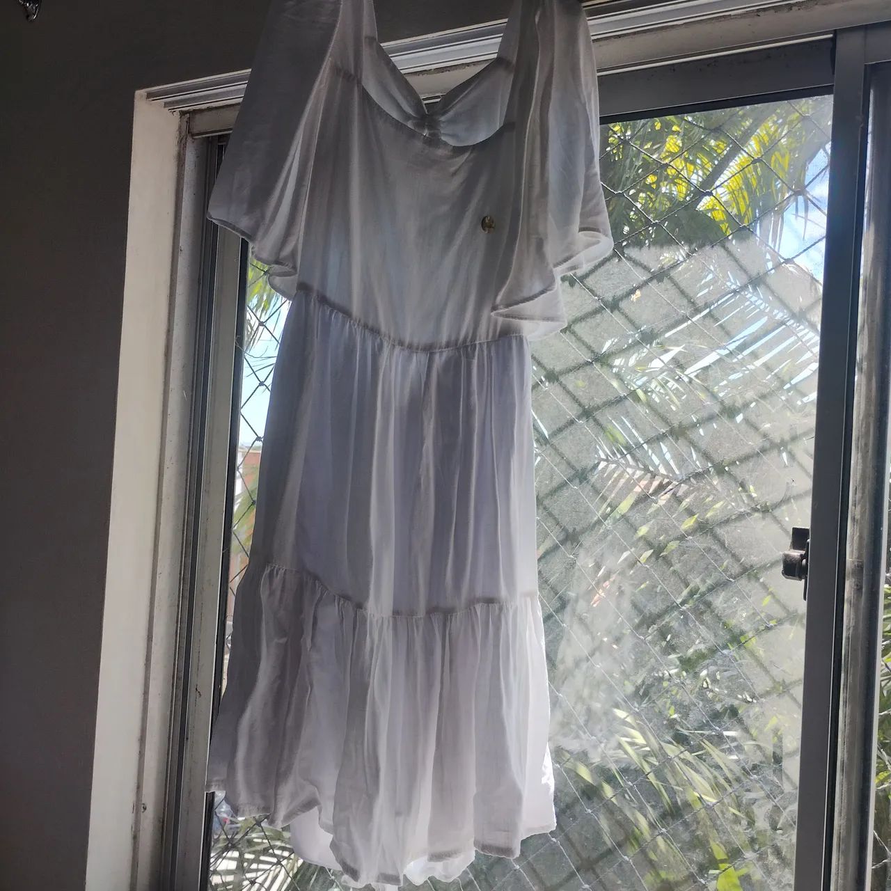 Vestido infantil branco - Foto 2