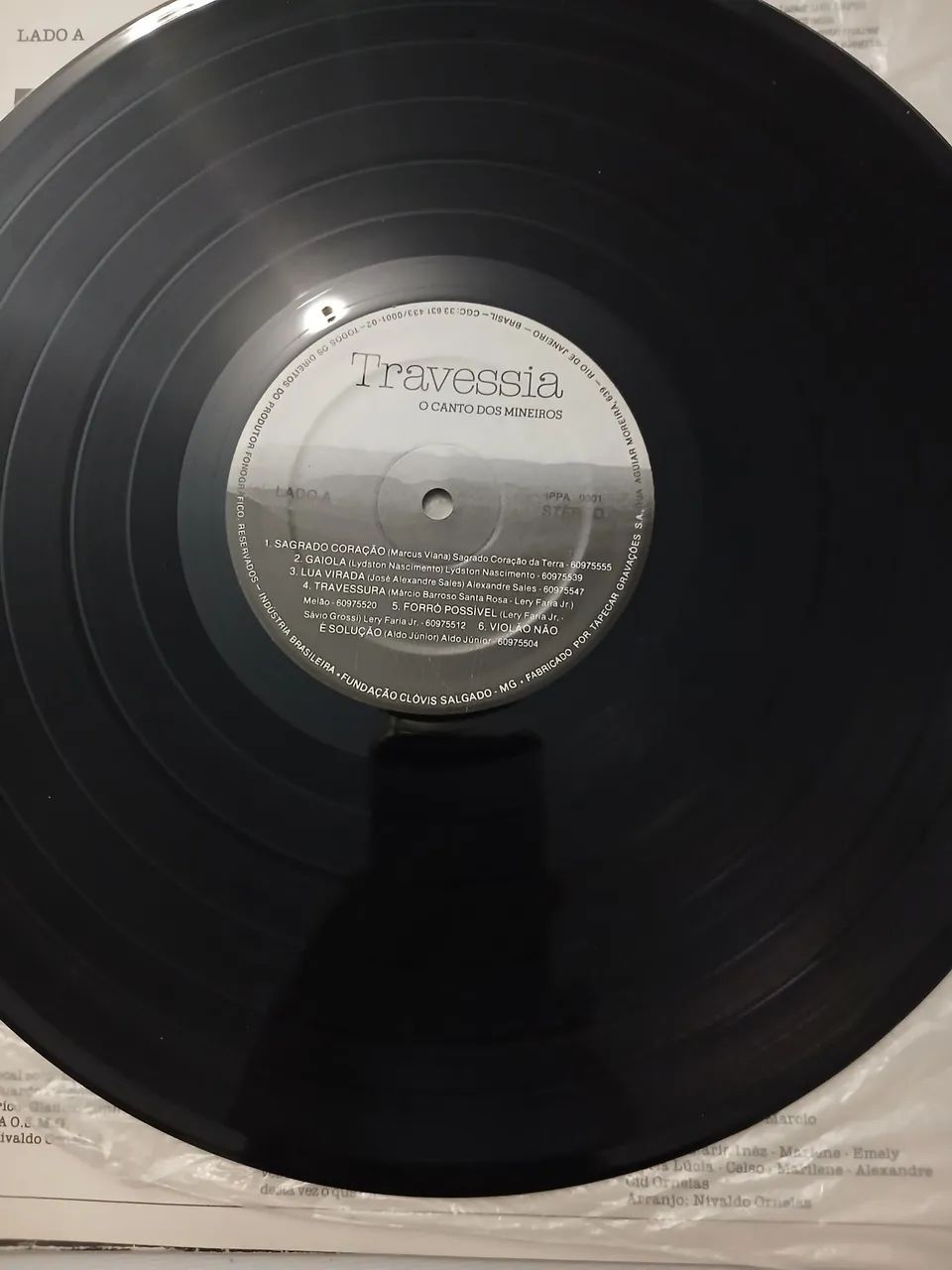 Lp travessia o canto dos mineiros usado  - Foto 5