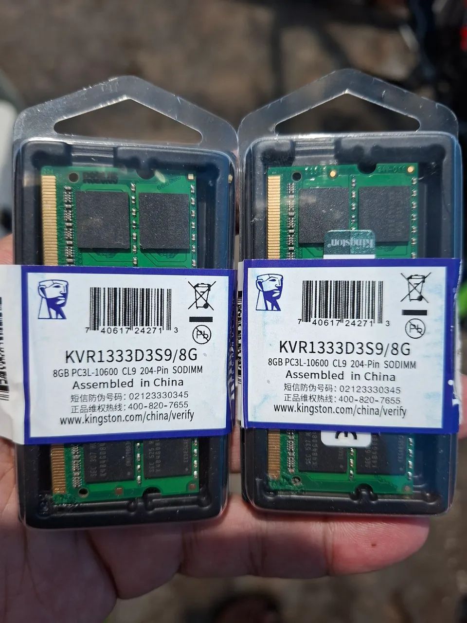 Memória RAM 8 GB cada - Foto 2