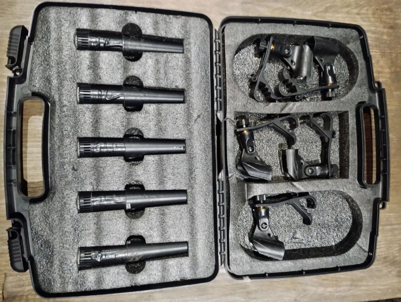 Kit Microfones Bateria Arcano Renius-7D-KIT Dinâmicos 5 Mics Cardioide - Foto 3