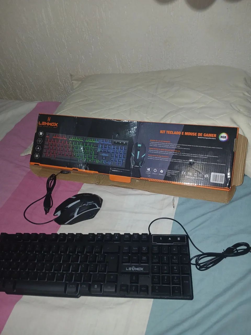 Teclado e mouse 