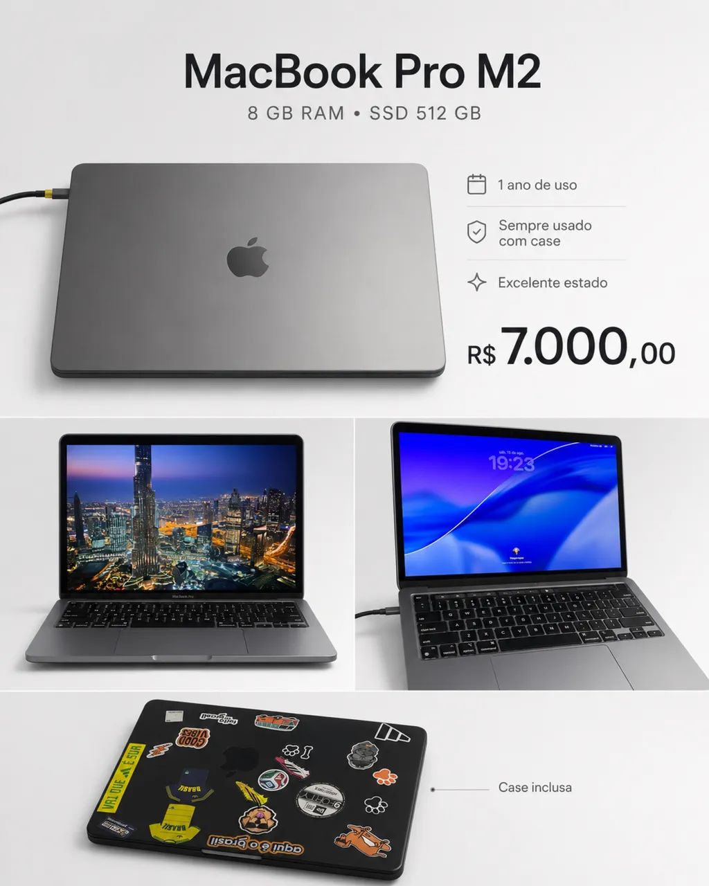 MacBook Pro M2 512gb