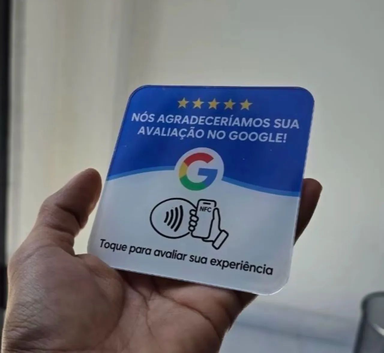 PLACAS DE AVALIAÇÃO NO GOOGLE NFC - Foto 2