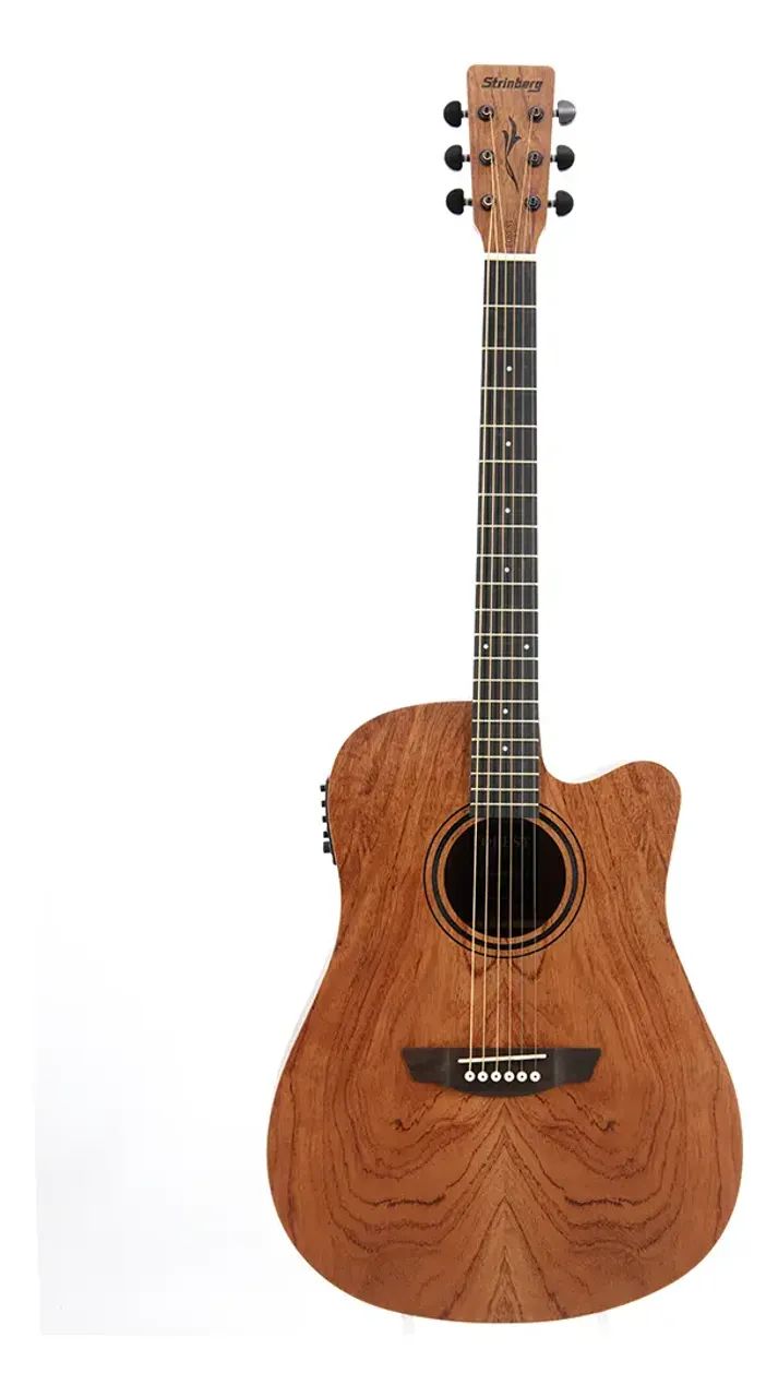 Violão Strinberg Fs4d Bgs Natural Bubinga Satin Forest Serie - Foto 3
