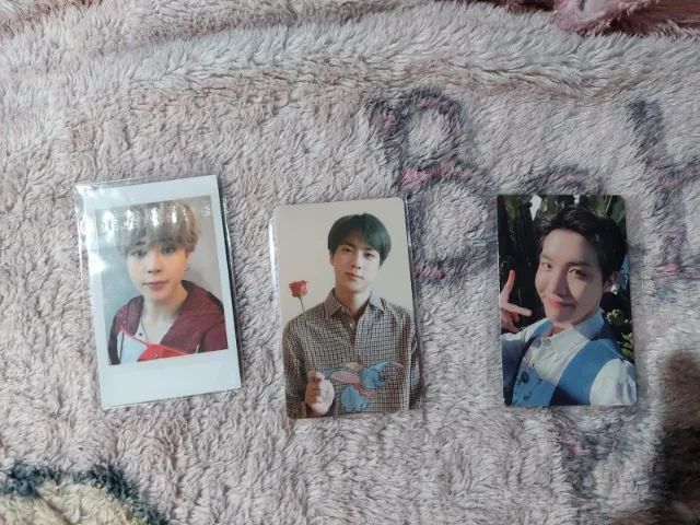 Photocards originais bts 