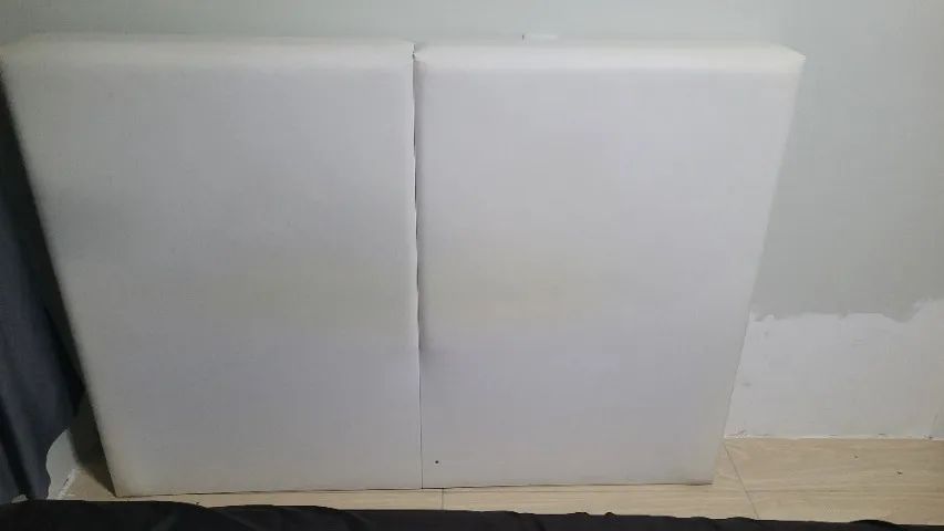 Cabeceira de cama em couro - Foto 4