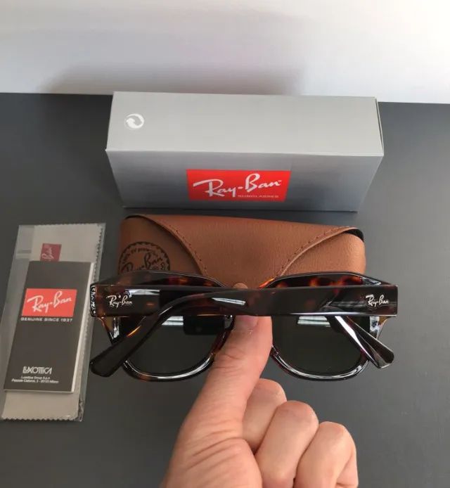 óculos de sol ray ban state street onça classic g15 - Foto 5