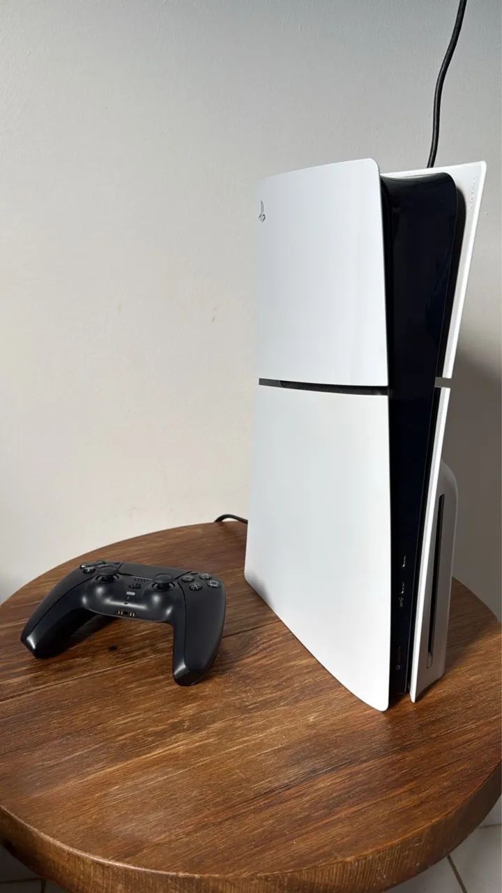 PS5 Playstation 5 Slim Com Leitor Com Caixa 