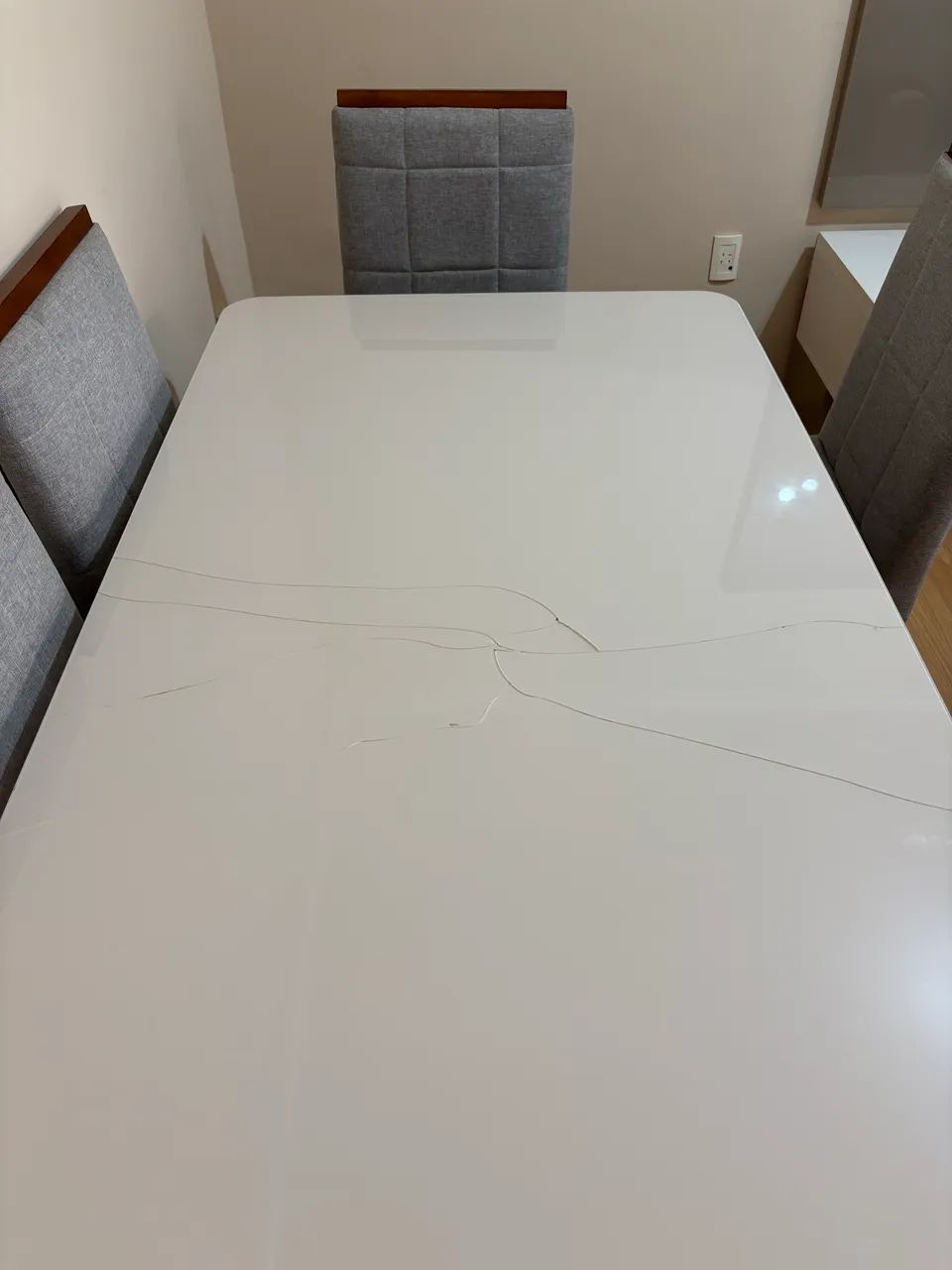 Mesa de jantar de vidro  - Foto 2