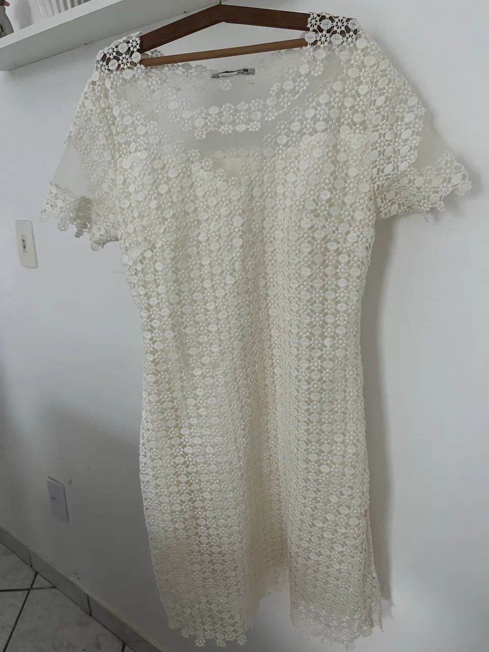 Vestido branco gripir - Foto 2