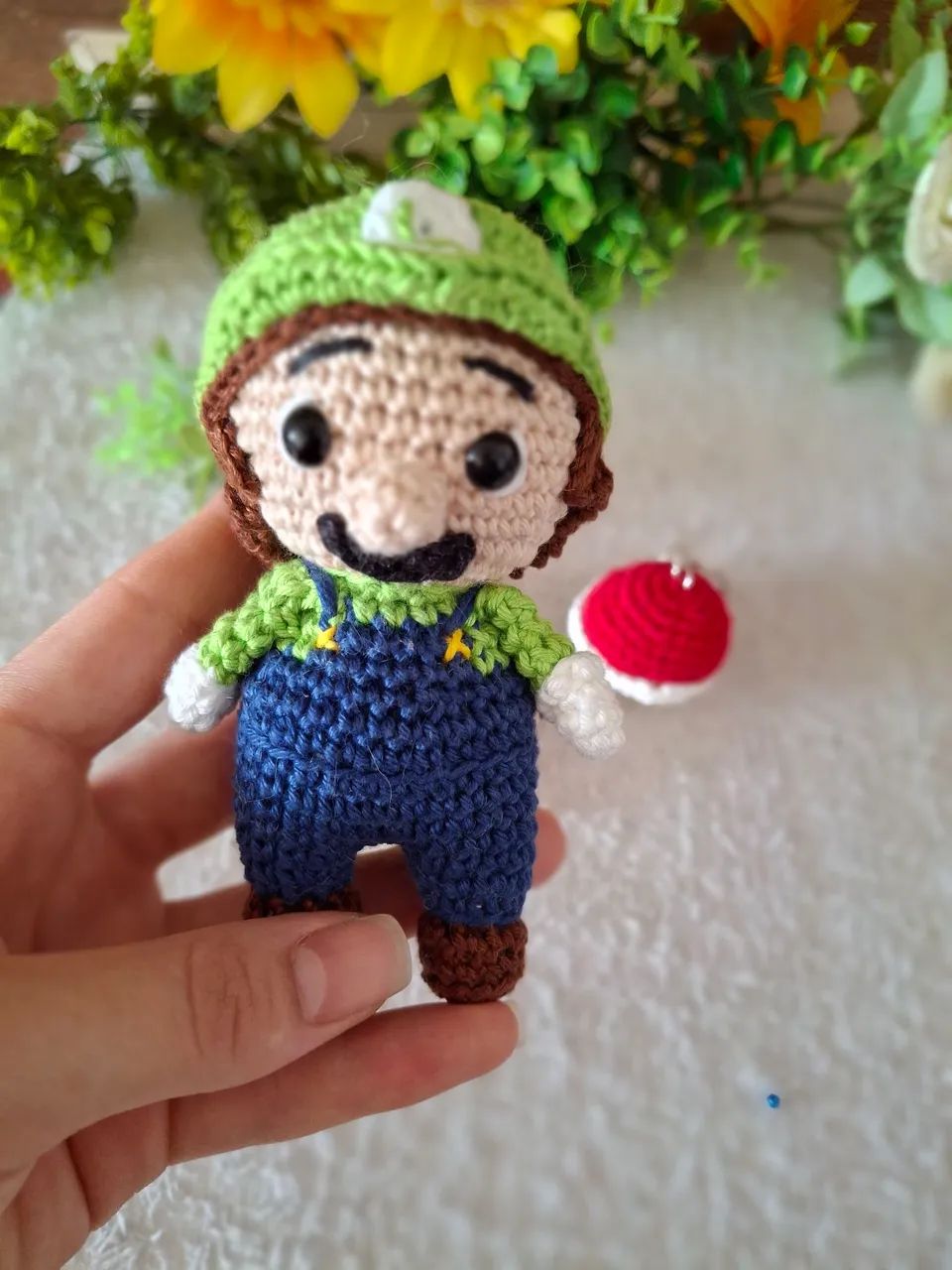 Luigi Amigurumi - Super Mario Bros - Foto 2