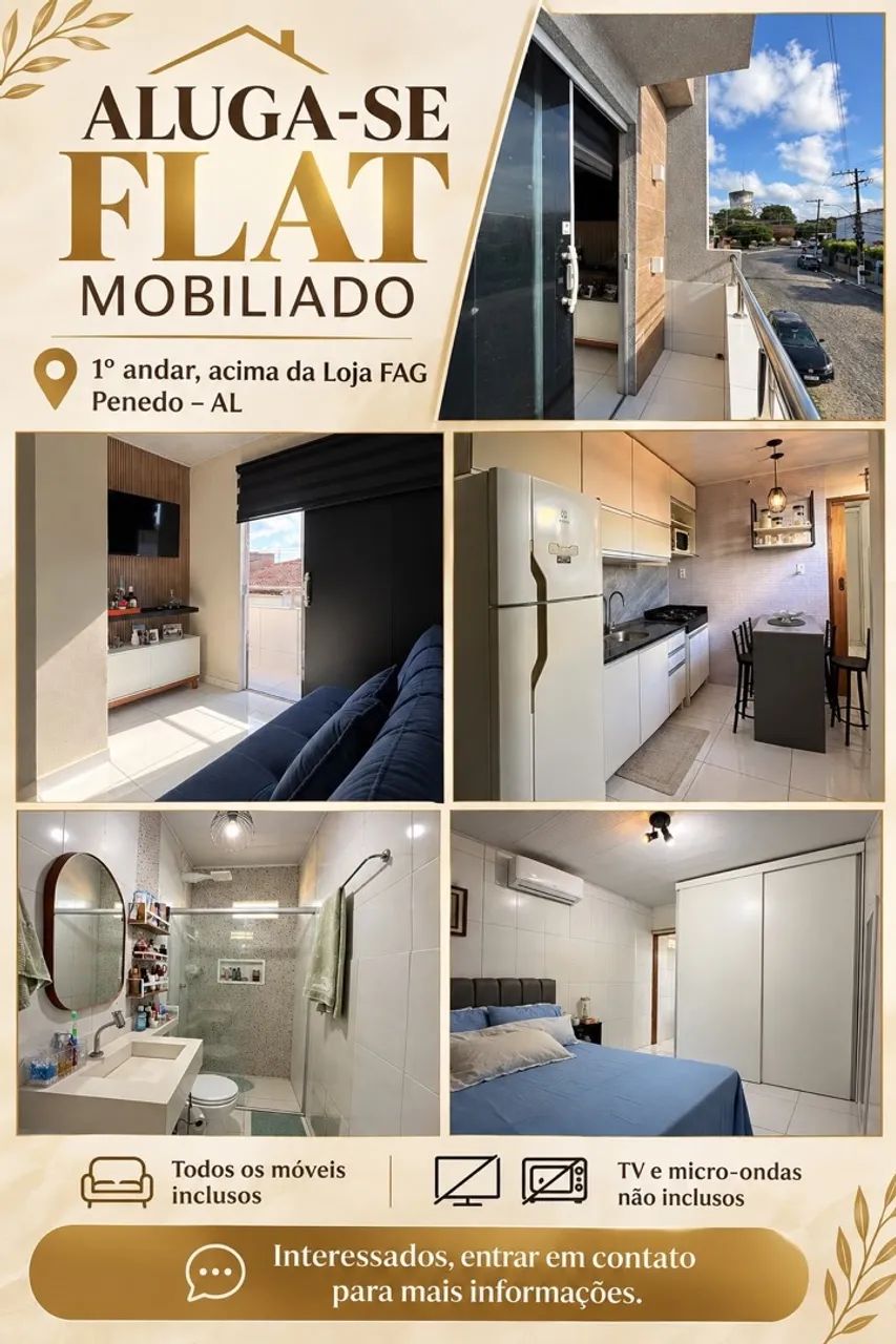  FLAT PARA LOCAÇÃO