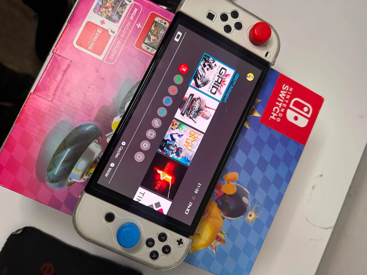 Nintendo Switch Oled Desbloqueado  - Foto 3