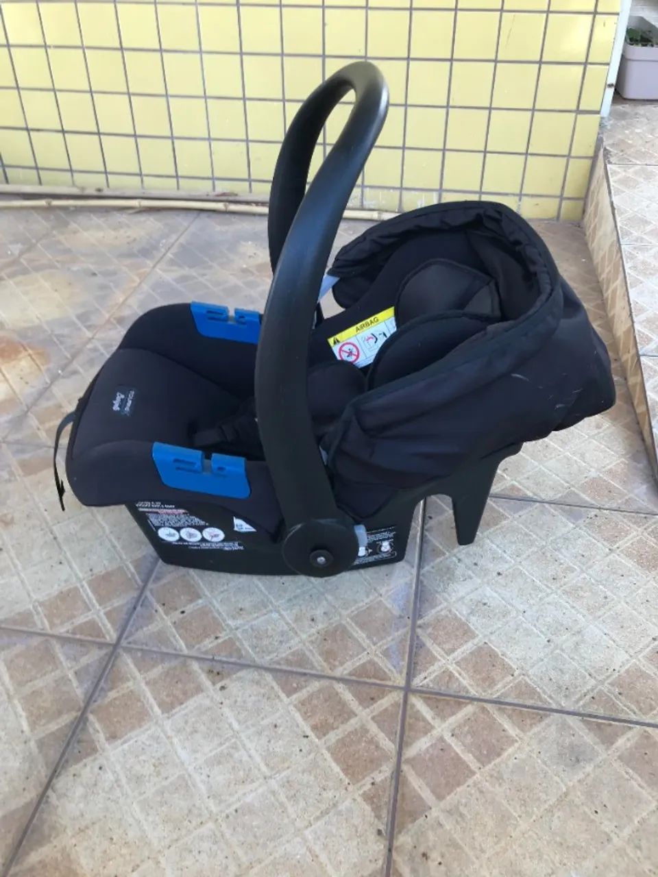 Carrinho de Bebê + Bebê Conforto Burigotto - Completo e Conservado - Foto 4