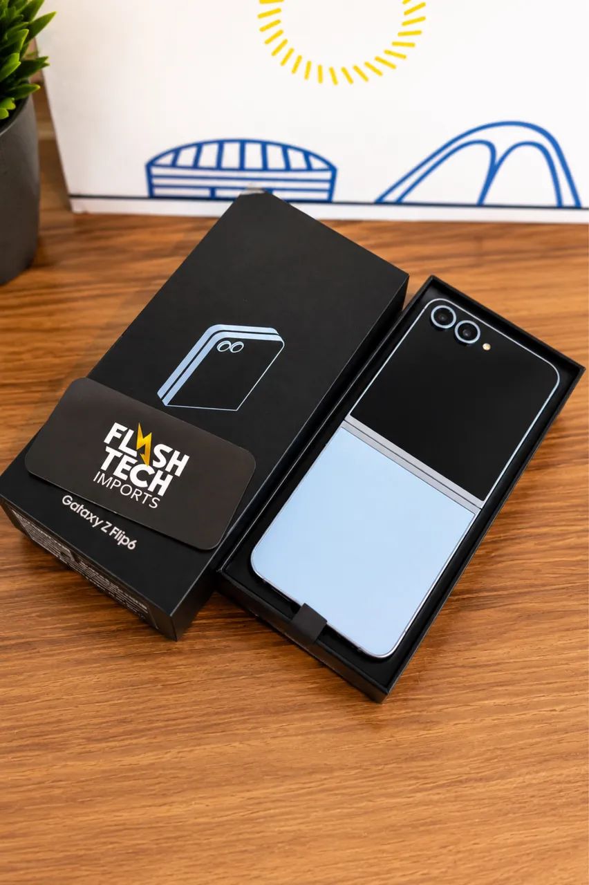 Galaxy z-flip 6 azul 256gb