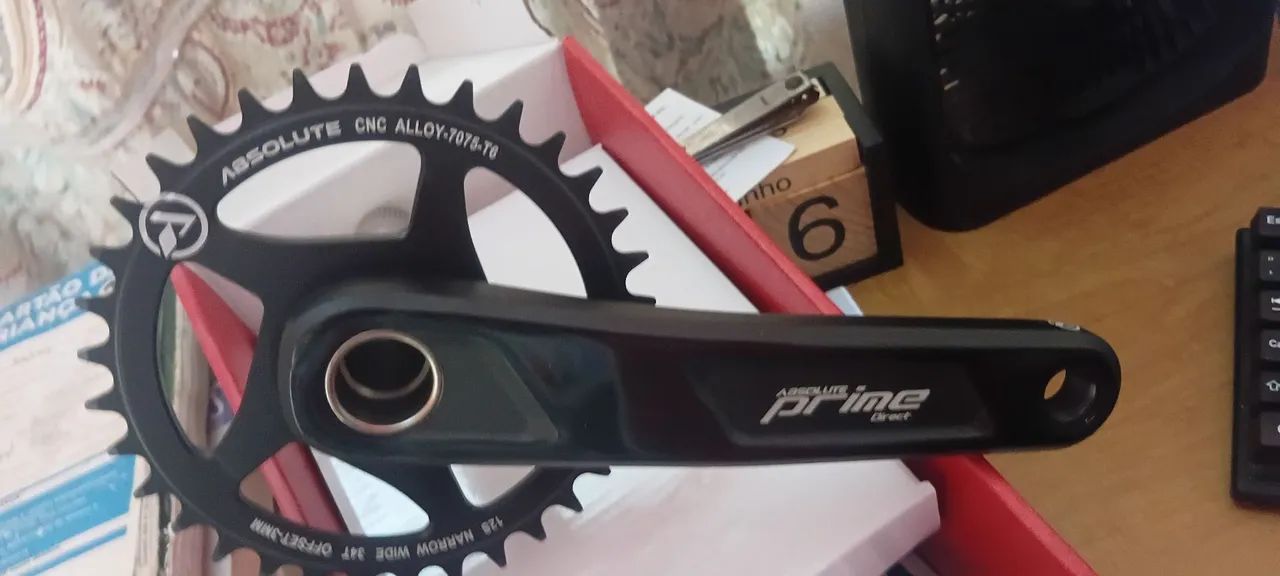 Pedivela Absolute Prime - 34T Narrow Wide - Acessórios de Ciclismo