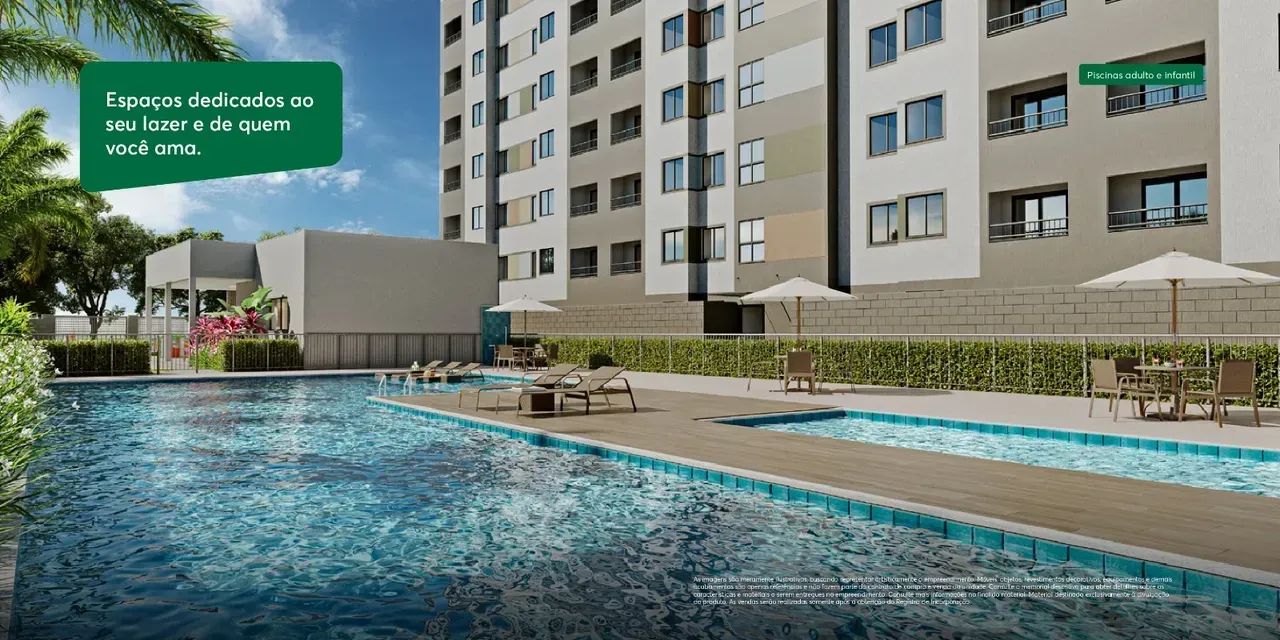 Apartamento na IPUTINGA com 2 quartos Varanda Piscina e muito mais - Foto 5