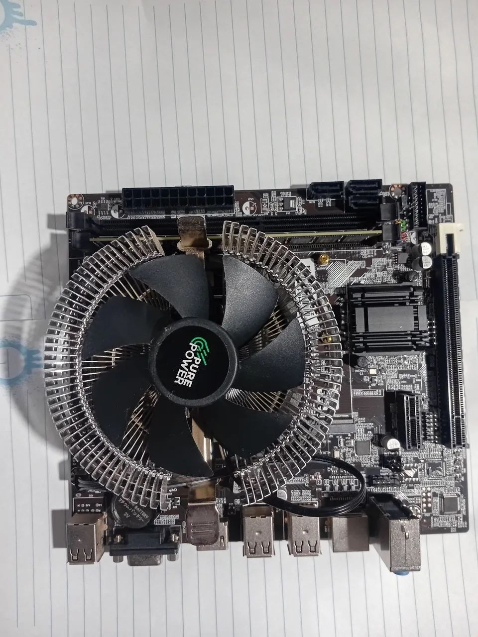 Placa mãe H61 DDR3 e Processador I3 3220 - Foto 5